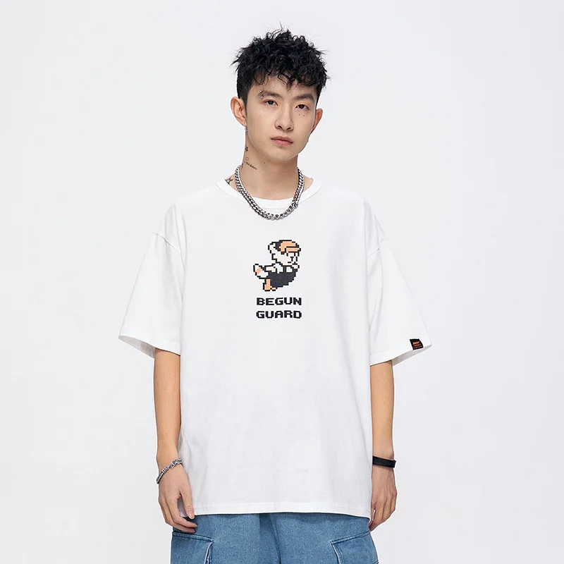 Men's Fashion Pixel Bear T-shirt Men's 2022 Spring Summer New Pure Cotton Ins Style Short Sleeve Casual T-shirt Streetwear
Men's Fashion Pixel Bear T-shirt Men's 2022 Spring Summer New Pure Cotton Ins Style Short Sleeve Casual T-shirt Streetwear