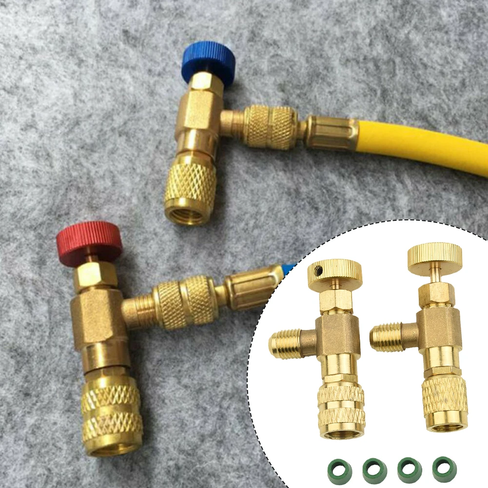 2 Pcs Refrigeration Charging Air Conditioning Adapter For R22/R410A 1/4" Male/Female Safety Valve Hose Adaptor Cooling Tools
2 Pcs Refrigeration Charging Air Conditioning Adapter For R22/R410A 1/4" Male/Female Safety Valve Hose Adaptor Cooling Tools