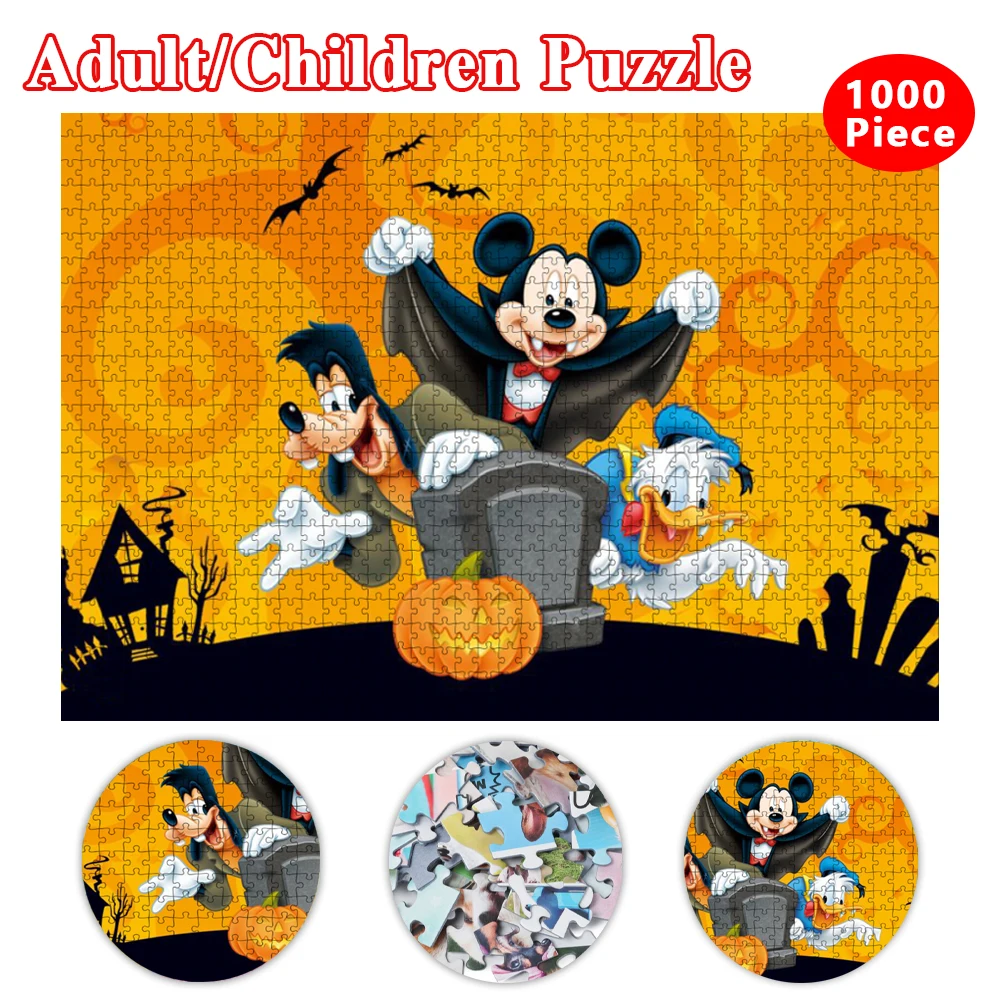 Disney Mickey Mouse Puzzles for Adults 1000 Pieces Puzzles Educational Decompressing Toys Children Games Jigsaw Puzzle Gift
Disney Mickey Mouse Puzzles for Adults 1000 Pieces Puzzles Educational Decompressing Toys Children Games Jigsaw Puzzle Gift