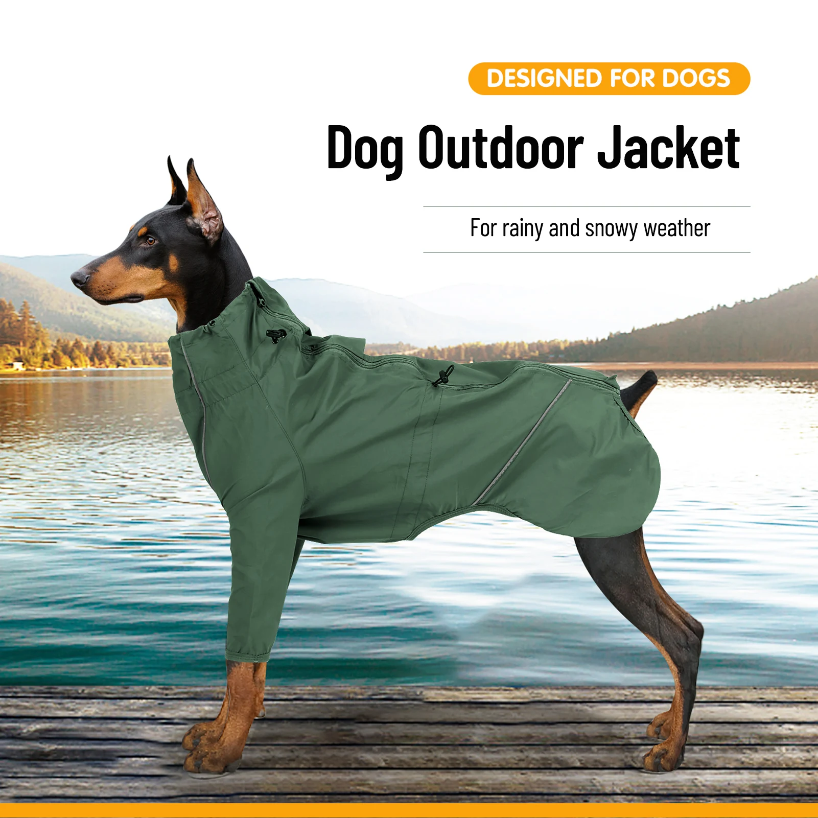 Waterproof Big Dog Clothes Warm Large Dog Coat Jacket Reflective Raincoat Clothing For Medium Large Dogs French Bulldog XS-3XL
Waterproof Big Dog Clothes Warm Large Dog Coat Jacket Reflective Raincoat Clothing For Medium Large Dogs French Bulldog XS-3XL