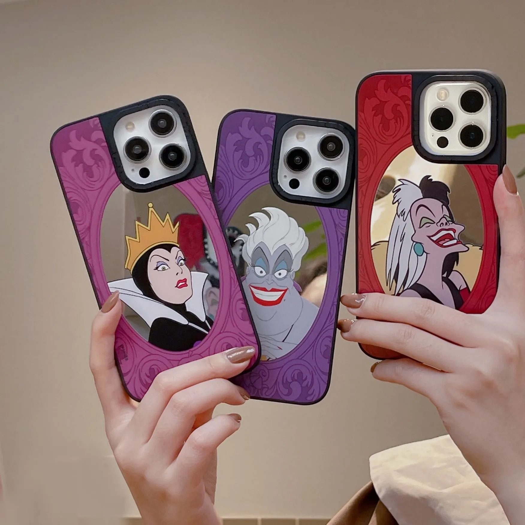 Cute Disneys snows whites makeup mirror cartoon Phone Cases For iPhone 15 14 13 12 11 Pro Max Back Cover
Cute Disneys snows whites makeup mirror cartoon Phone Cases For iPhone 15 14 13 12 11 Pro Max Back Cover