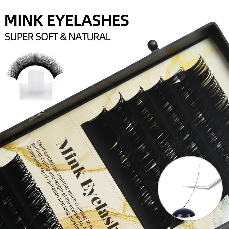 12 Rows False Eyelashes Extension Maquiagem Natural Individual Eyelash Premium Mink Lashes Maquillaje Cilios
12 Rows False Eyelashes Extension Maquiagem Natural Individual Eyelash Premium Mink Lashes Maquillaje Cilios