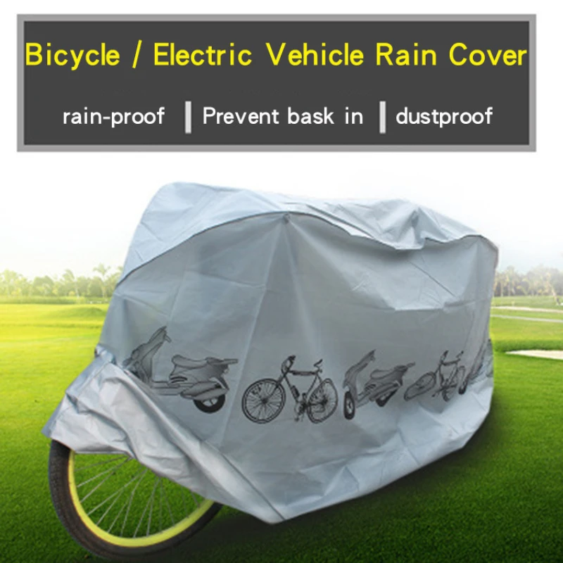 For Bicycle Clothing Rain Cover Electric Bike Mountain Bike Dust Cover Gray Sun Cover Rain Cover Scooter Cover
For Bicycle Clothing Rain Cover Electric Bike Mountain Bike Dust Cover Gray Sun Cover Rain Cover Scooter Cover