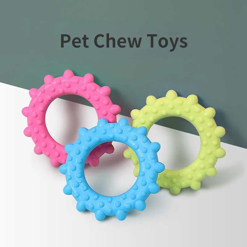 

Pet Toys Small Cat Dogs Resistance To Bite Dog Toy Teeth Cleaning Chew Training Toys Pet Supplies Puppy Dogs Cats Non-Toxic