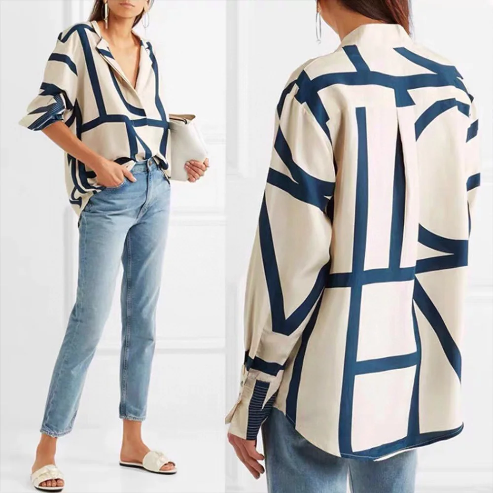 2023 new spring and summer Scandinavian niche geometric shirt irregular lines chic French modern ins Netflix street tops shirt
2023 new spring and summer Scandinavian niche geometric shirt irregular lines chic French modern ins Netflix street tops shirt