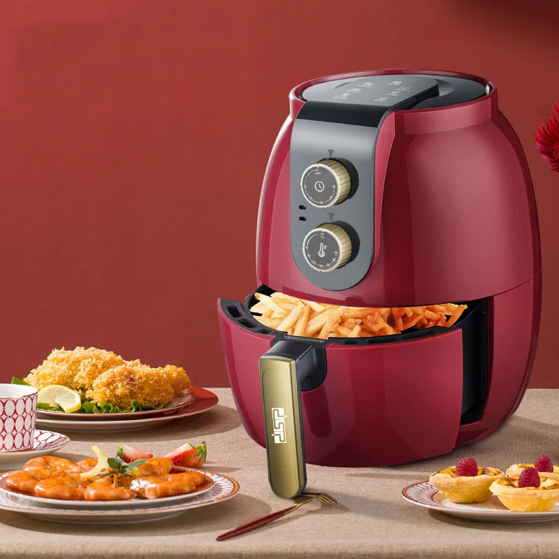 Automatic Air Fryer Smart Electric Air Fryer Non Stick Rubber for Tray Non Stick Toast Machine Steamer Basket 2.6L 1300W Kitchen
Automatic Air Fryer Smart Electric Air Fryer Non Stick Rubber for Tray Non Stick Toast Machine Steamer Basket 2.6L 1300W Kitchen