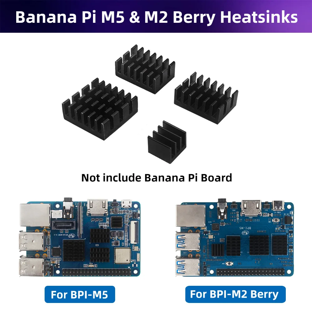 Нагреватель банан Pi BPI-M5 & M2 Berry с пассивным охлаждением, металлический алюминиевый радиатор с самоклеящейся поверхностью
Нагреватель банан Pi BPI-M5 & M2 Berry с пассивным охлаждением, металлический алюминиевый радиатор с самоклеящейся поверхностью