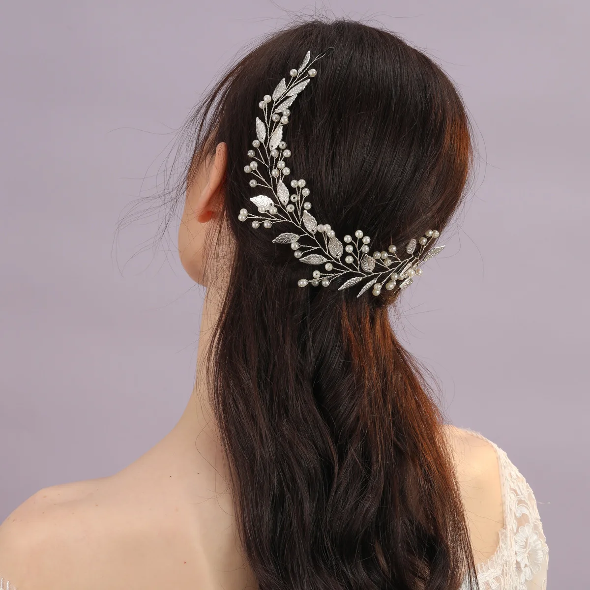 Silver Bridal Wedding Headband Pearls Women Party Photography Jewery Luxury Flower Girls First Communion Hair Jewery
Silver Bridal Wedding Headband Pearls Women Party Photography Jewery Luxury Flower Girls First Communion Hair Jewery