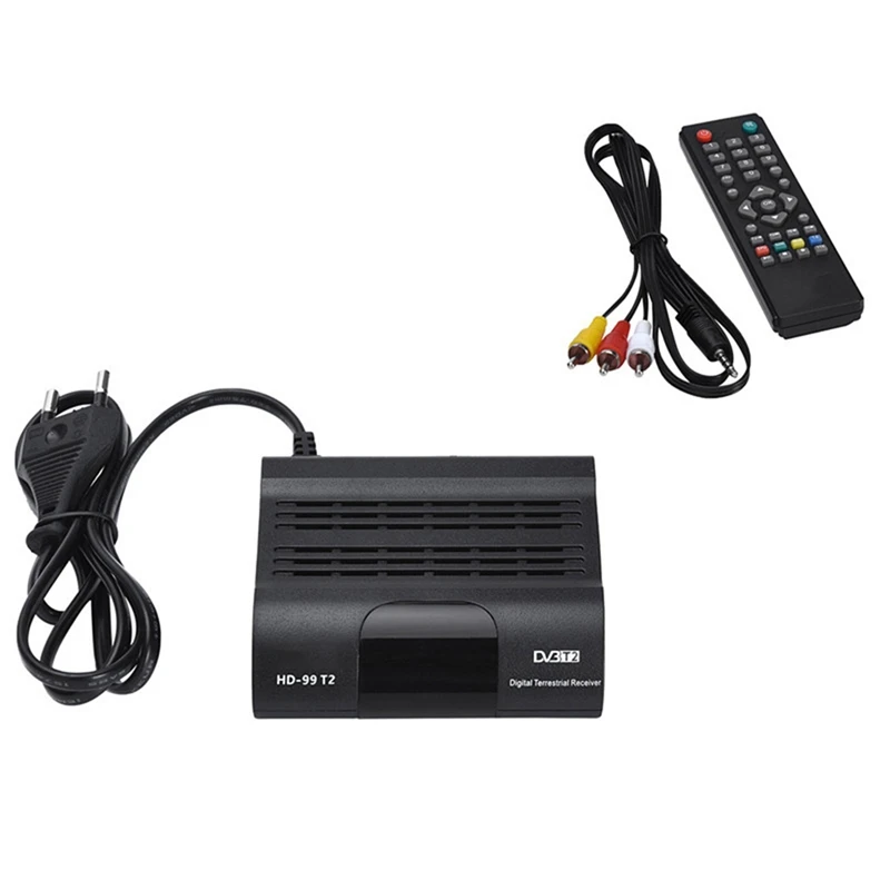 HD 1080P Pantesat HD99 DVB T2 цифровой ТВ-тюнер H.265 ТВ-приемник Full HD DVBT2 телеприставка Wifi ресивер DVB-T европейская вилка
HD 1080P Pantesat HD99 DVB T2 цифровой ТВ-тюнер H.265 ТВ-приемник Full HD DVBT2 телеприставка Wifi ресивер DVB-T европейская вилка