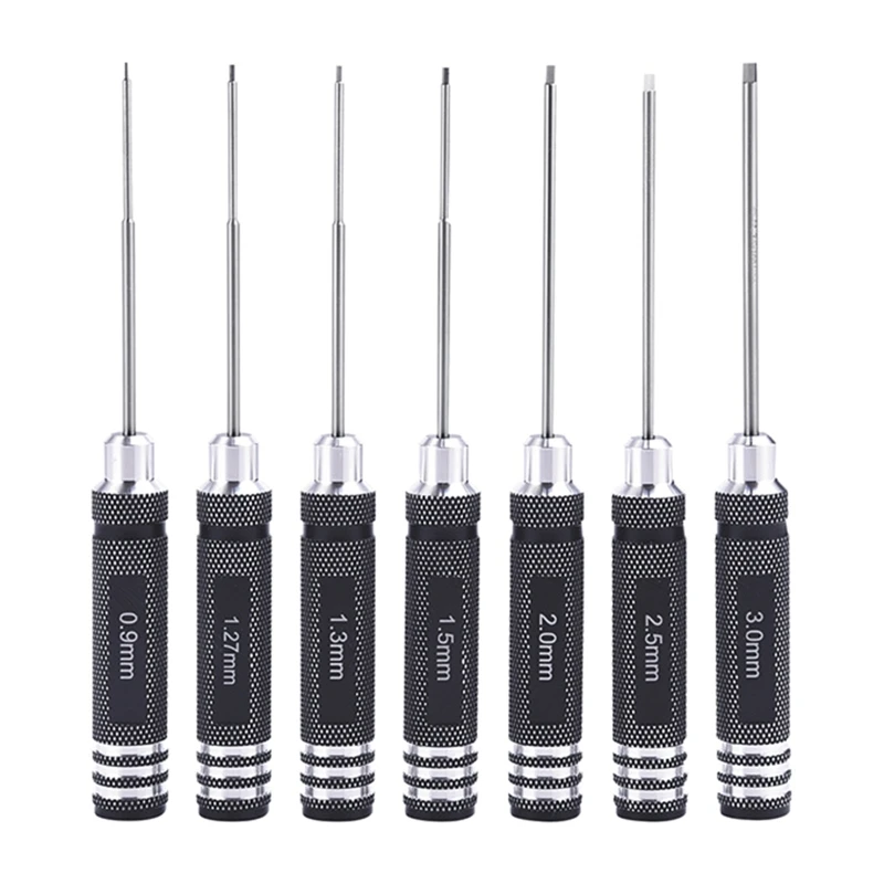 7x Hex Screwdriver Tool Set Multi-function Precision Allen Driver RC Repair Tool G2AB
7x Hex Screwdriver Tool Set Multi-function Precision Allen Driver RC Repair Tool G2AB