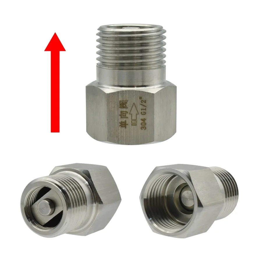 Обратный клапан BSP из нержавеющей стали 304
Обратный клапан BSP из нержавеющей стали 304