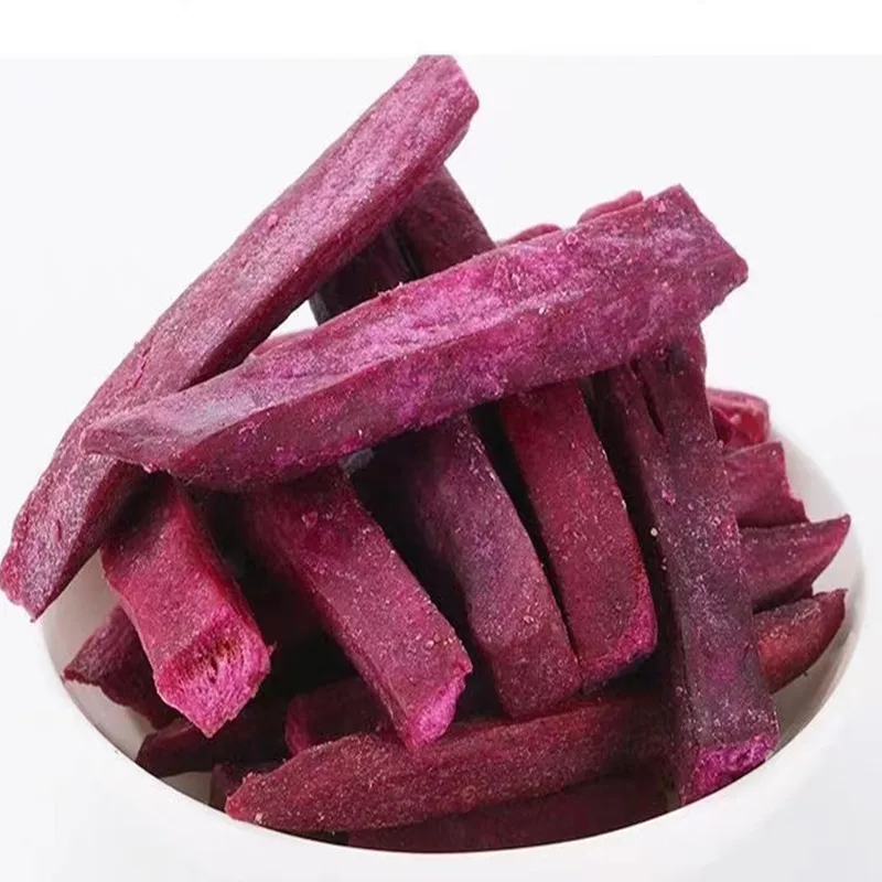 Chinese cuisine Organic no addition Sweet potato dried Snacks, delicious and nutritious to improve constipation
Chinese cuisine Organic no addition Sweet potato dried Snacks, delicious and nutritious to improve constipation