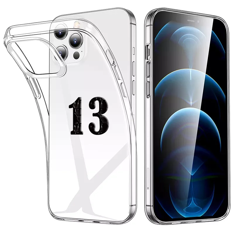 2022 iP13 Silicon Clear Case For iPhone 13 Pro SE3 Transparent Ultra Thin Cover iPhone 11 12 ProMax XR XS 8 7 6 Plus 6s Case
2022 iP13 Silicon Clear Case For iPhone 13 Pro SE3 Transparent Ultra Thin Cover iPhone 11 12 ProMax XR XS 8 7 6 Plus 6s Case