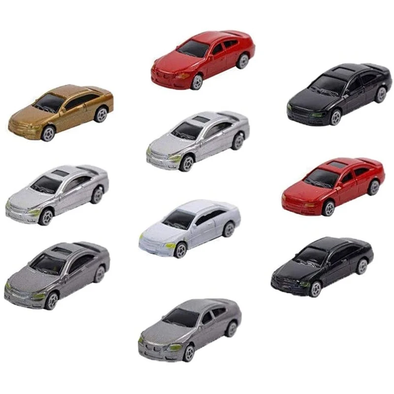 10 Pack 1/87 Mini Model Car Painted Car Models Building Train Scenery Building Train Layout Set Model 
10 Pack 1/87 Mini Model Car Painted Car Models Building Train Scenery Building Train Layout Set Model