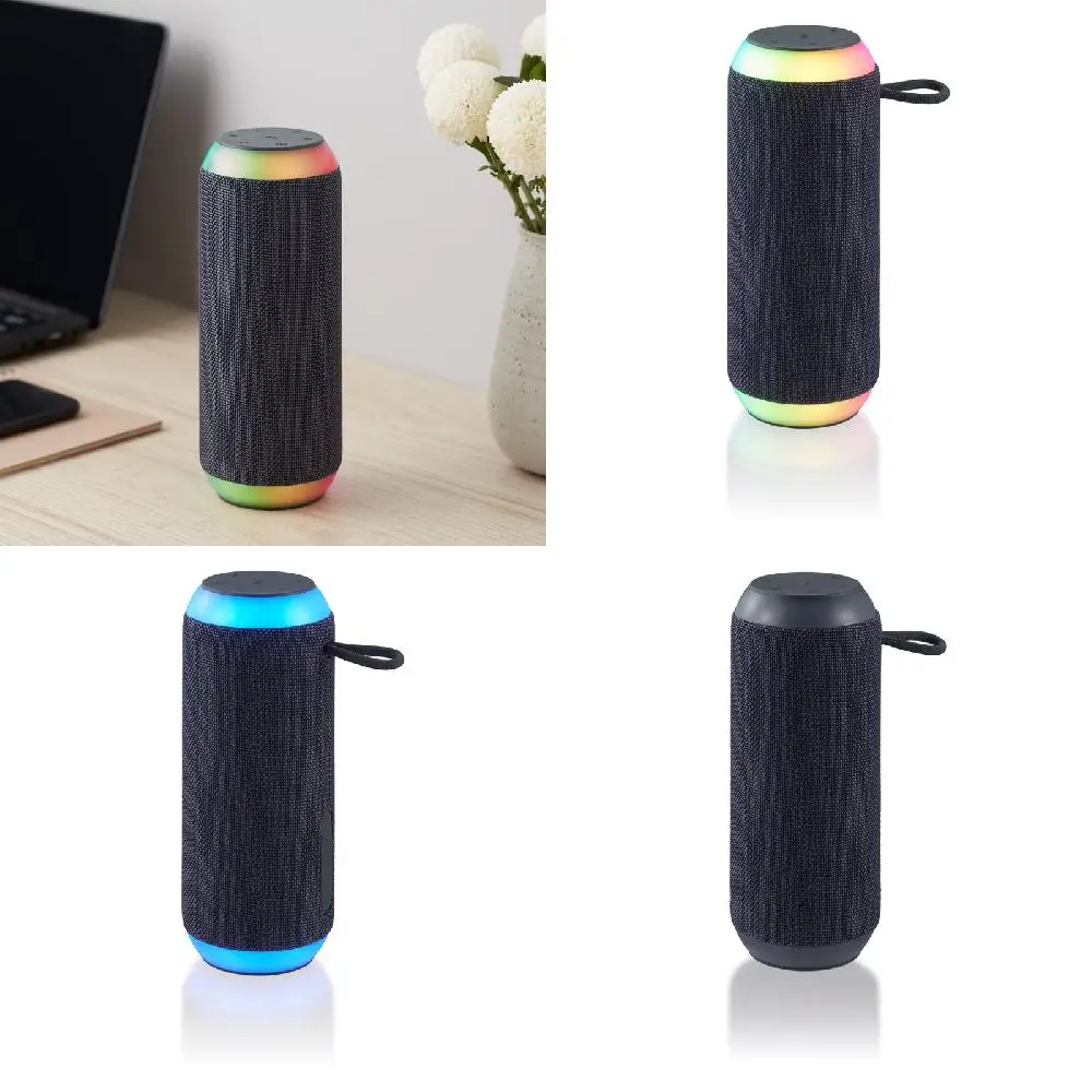 . Gorgeous Gray Portable Wireless Audio System with LED Lighting, Unusually Powerful & Durable for Optimal Sound Quality.
. Gorgeous Gray Portable Wireless Audio System with LED Lighting, Unusually Powerful & Durable for Optimal Sound Quality.