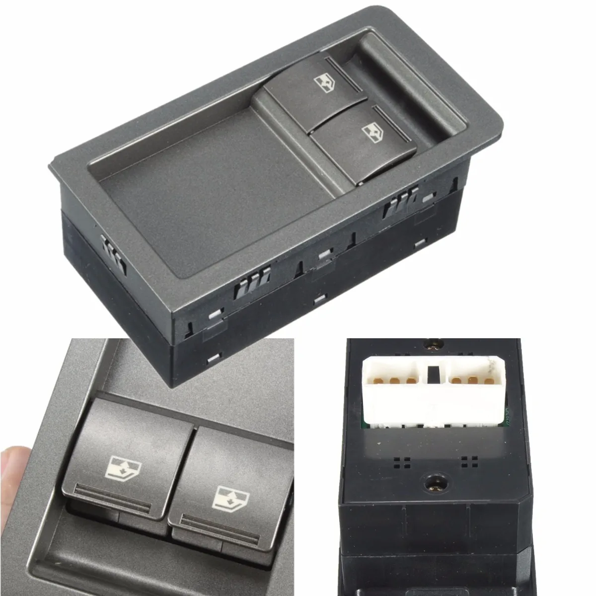 Электрический переключатель стеклоподъемника с 2 кнопками 92111644 для Holden командового магазина VY VZ 2002 2003 2004 2005 2006
Электрический переключатель стеклоподъемника с 2 кнопками 92111644 для Holden командового магазина VY VZ 2002 2003 2004 2005 2006