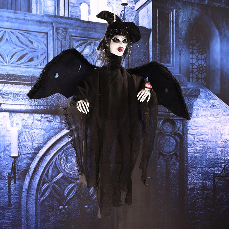 Bat Bloody Ghost Dolls Horrible Cry Electric Toy Halloween Decoreation Sound Sensing Switch Ghost House Trick Props Gift for Kid
Bat Bloody Ghost Dolls Horrible Cry Electric Toy Halloween Decoreation Sound Sensing Switch Ghost House Trick Props Gift for Kid