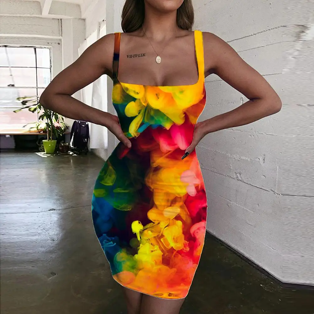 SOMEPET Lion Dresses Women Animal Vestido Sexy Anime Sundress Rock Halter Sleeveless Colorful Ladies Dresses Womens Clothing
SOMEPET Lion Dresses Women Animal Vestido Sexy Anime Sundress Rock Halter Sleeveless Colorful Ladies Dresses Womens Clothing