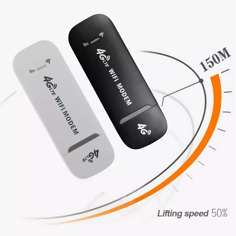 WiFi Dongle USB 4G Modem Hotspot Cat4 150Mbps Mobile Wireless Unlock Car Router GSM UMTS LTE U Disks Sim Card Slot
WiFi Dongle USB 4G Modem Hotspot Cat4 150Mbps Mobile Wireless Unlock Car Router GSM UMTS LTE U Disks Sim Card Slot