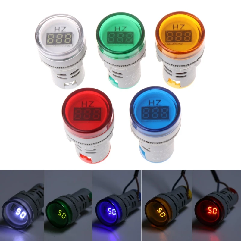 Voltage Meter Indicator Light AC 20-75Hz 22mm Panel Mount Dual-Color Mount Panels in Operating Rooms Distribution Boxes
Voltage Meter Indicator Light AC 20-75Hz 22mm Panel Mount Dual-Color Mount Panels in Operating Rooms Distribution Boxes