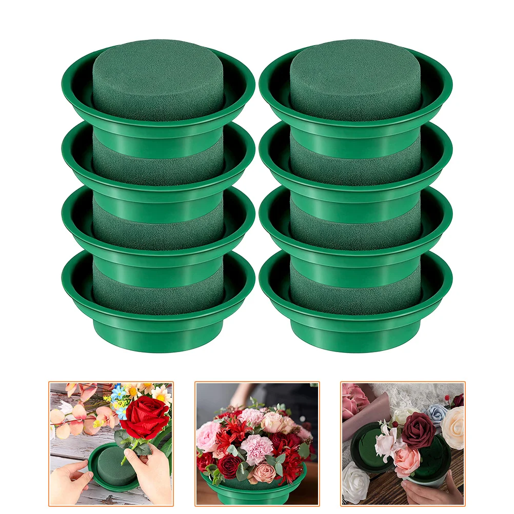 8 Pcs Round Floral Foam Fresh Flowers Wet Foam Flower Foam Flower Arrangement Flower Mud Cutting Paste Bouquet Holder
8 Pcs Round Floral Foam Fresh Flowers Wet Foam Flower Foam Flower Arrangement Flower Mud Cutting Paste Bouquet Holder