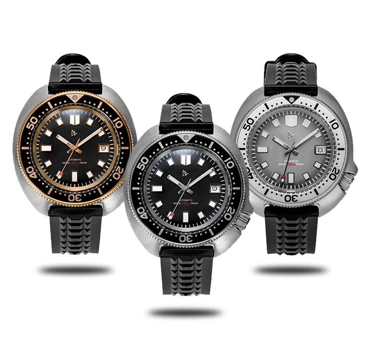Retangula Abalone Turtle Watch Automatic Mechanical NH35 Diver Watch 41mm Dial Silicone Strap C3 Luminous 150M Waterproof
Retangula Abalone Turtle Watch Automatic Mechanical NH35 Diver Watch 41mm Dial Silicone Strap C3 Luminous 150M Waterproof
