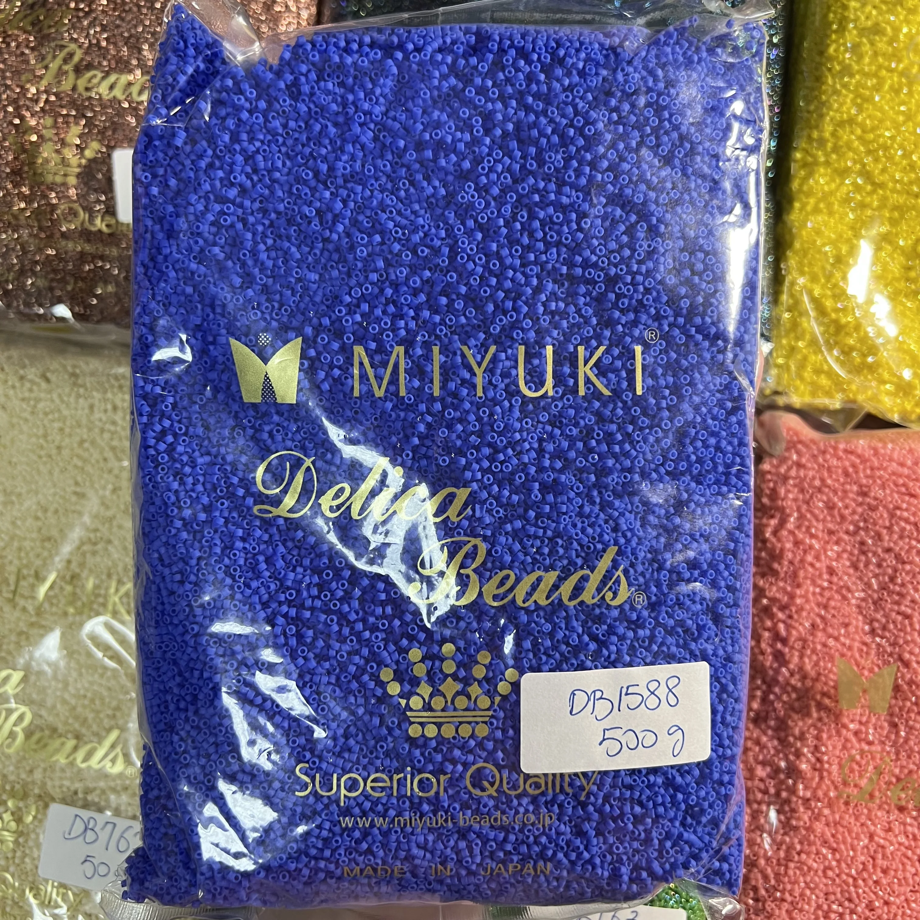 Fairywoo New 500 Grams/Bag Miyuki Bead DB1588 Bead SapphireBead For Woman Jewelry Kit DIY Jewellery Bracelet Bulk Wholesale Bead
Fairywoo New 500 Grams/Bag Miyuki Bead DB1588 Bead SapphireBead For Woman Jewelry Kit DIY Jewellery Bracelet Bulk Wholesale Bead