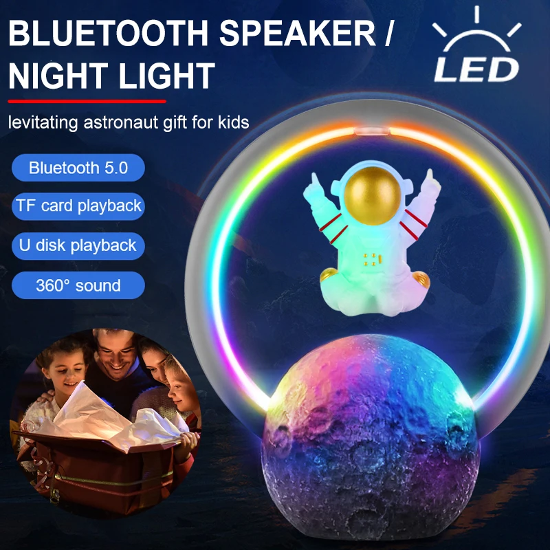 Креативная Подвеска для астронавта RGB, Bluetooth-динамик для астронавта, беспроводной сабвуфер, украшение, подарок на день рождения
Креативная Подвеска для астронавта RGB, Bluetooth-динамик для астронавта, беспроводной сабвуфер, украшение, подарок на день рождения