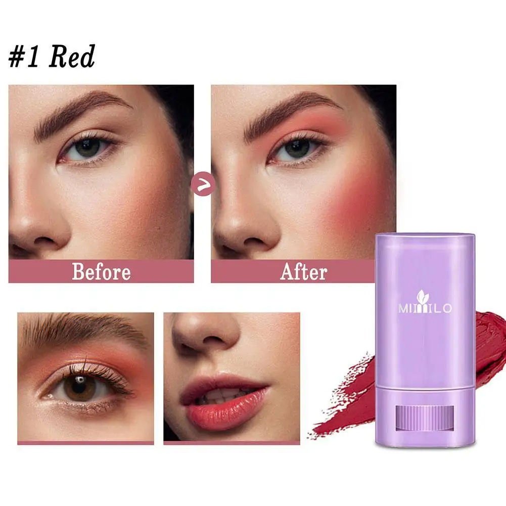 Powder Blusher Stick Multi-functional Blusher Stick Waterproof Sexy Blusher Glitter Cheeks Eyeshadow Lasting Powder Rouge F F5F9
Powder Blusher Stick Multi-functional Blusher Stick Waterproof Sexy Blusher Glitter Cheeks Eyeshadow Lasting Powder Rouge F F5F9