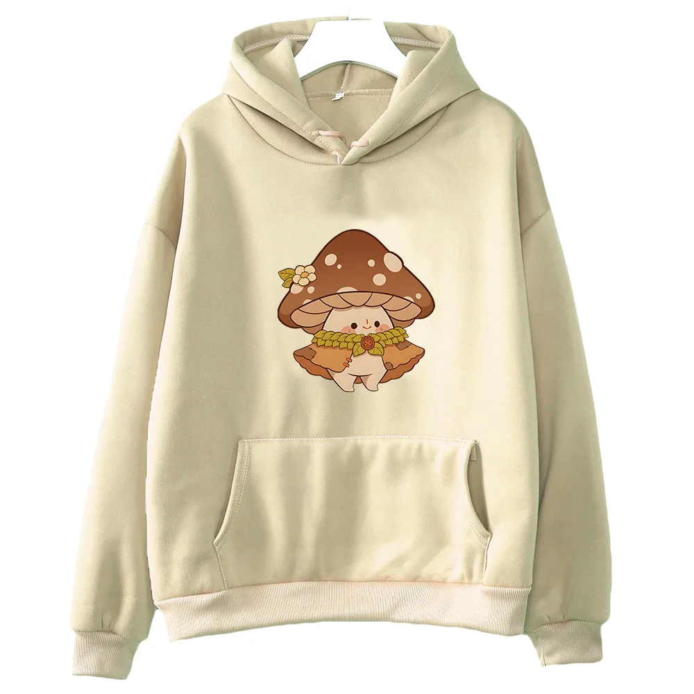 Mushroom Printed Sweatwear Cartoon Aesthetic Hoody Autumn/winter Fleece Hoodie Women Kawaii Casual Sweatshirts Oversized Clothes 
Mushroom Printed Sweatwear Cartoon Aesthetic Hoody Autumn/winter Fleece Hoodie Women Kawaii Casual Sweatshirts Oversized Clothes