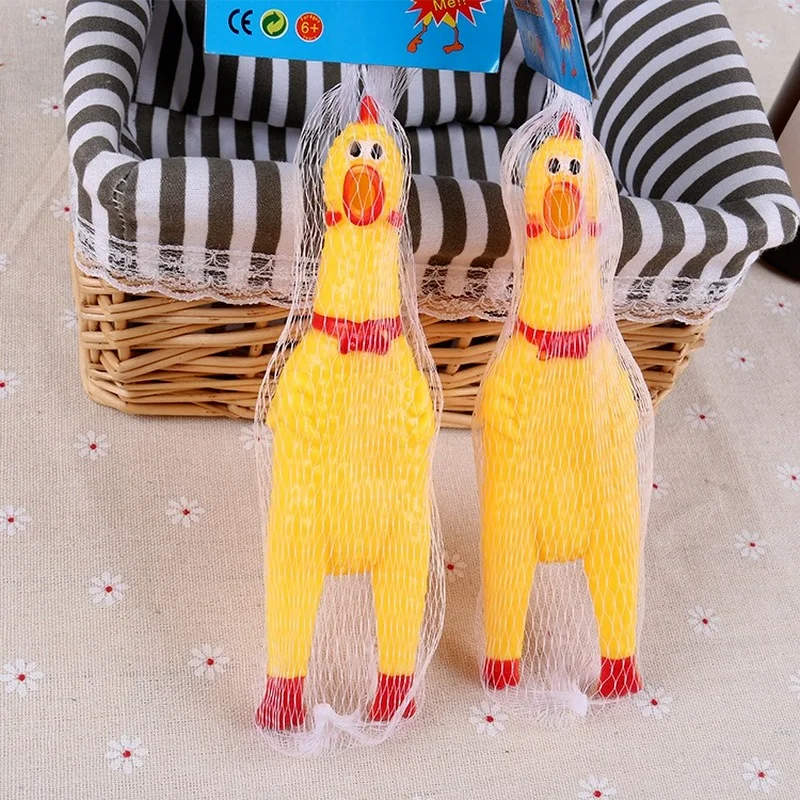 Screaming Chicken Pet Toys for Dog Cat Squeeze Sound Toy Shrilling Decompression Tool Squeak Vent Chicken Yellow Rubber Chew Toy
Screaming Chicken Pet Toys for Dog Cat Squeeze Sound Toy Shrilling Decompression Tool Squeak Vent Chicken Yellow Rubber Chew Toy