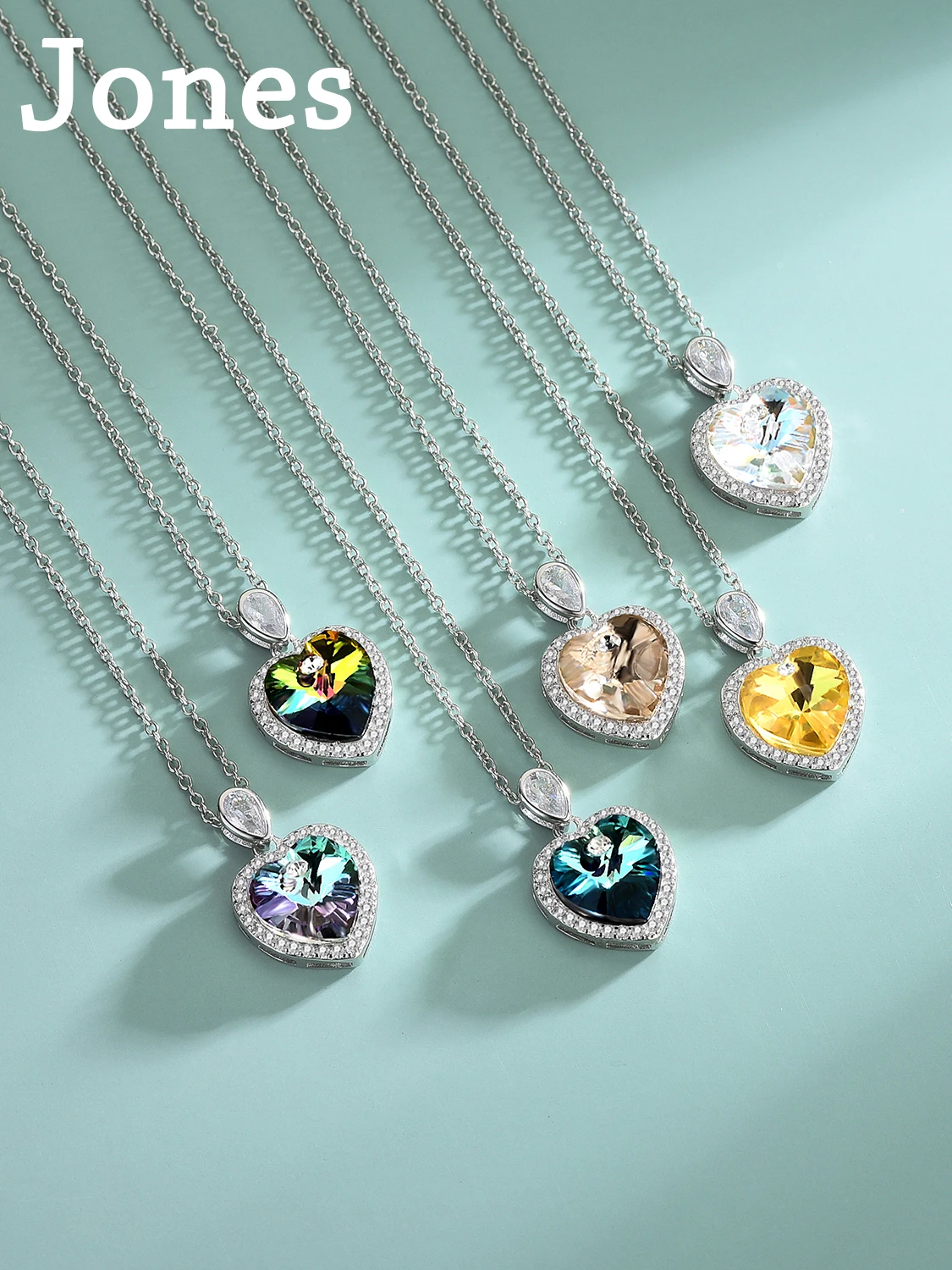 European And American Ocean Heart-shaped Austrian Crystal Necklace Female S925 Sterling Silver Fashion Simple Pendant
European And American Ocean Heart-shaped Austrian Crystal Necklace Female S925 Sterling Silver Fashion Simple Pendant