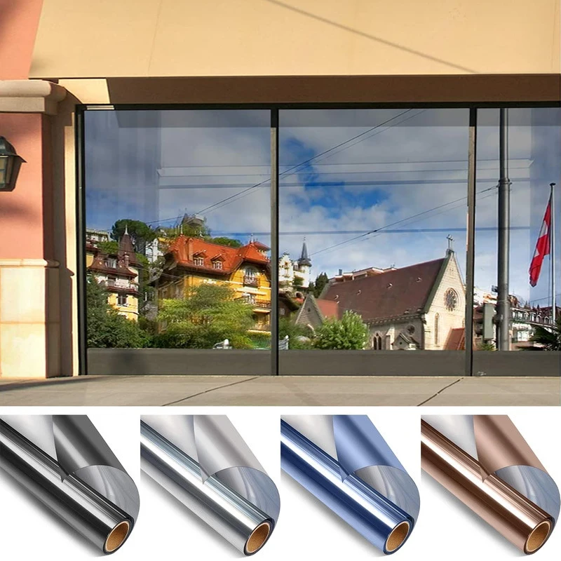 Privacy Window Film Sun Blocking Mirror Reflective Window Tint One Way Heat Control Vinyl Anti UV Glass Stickers for Home Office
Privacy Window Film Sun Blocking Mirror Reflective Window Tint One Way Heat Control Vinyl Anti UV Glass Stickers for Home Office