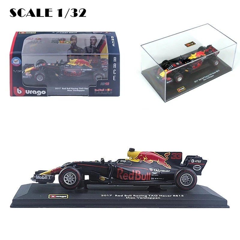 Bburago Scale 1:32 Hard Cover F1 Racing RB13 W05 SF16 Hamilton Verstappen Collectible Car Model
Bburago Scale 1:32 Hard Cover F1 Racing RB13 W05 SF16 Hamilton Verstappen Collectible Car Model