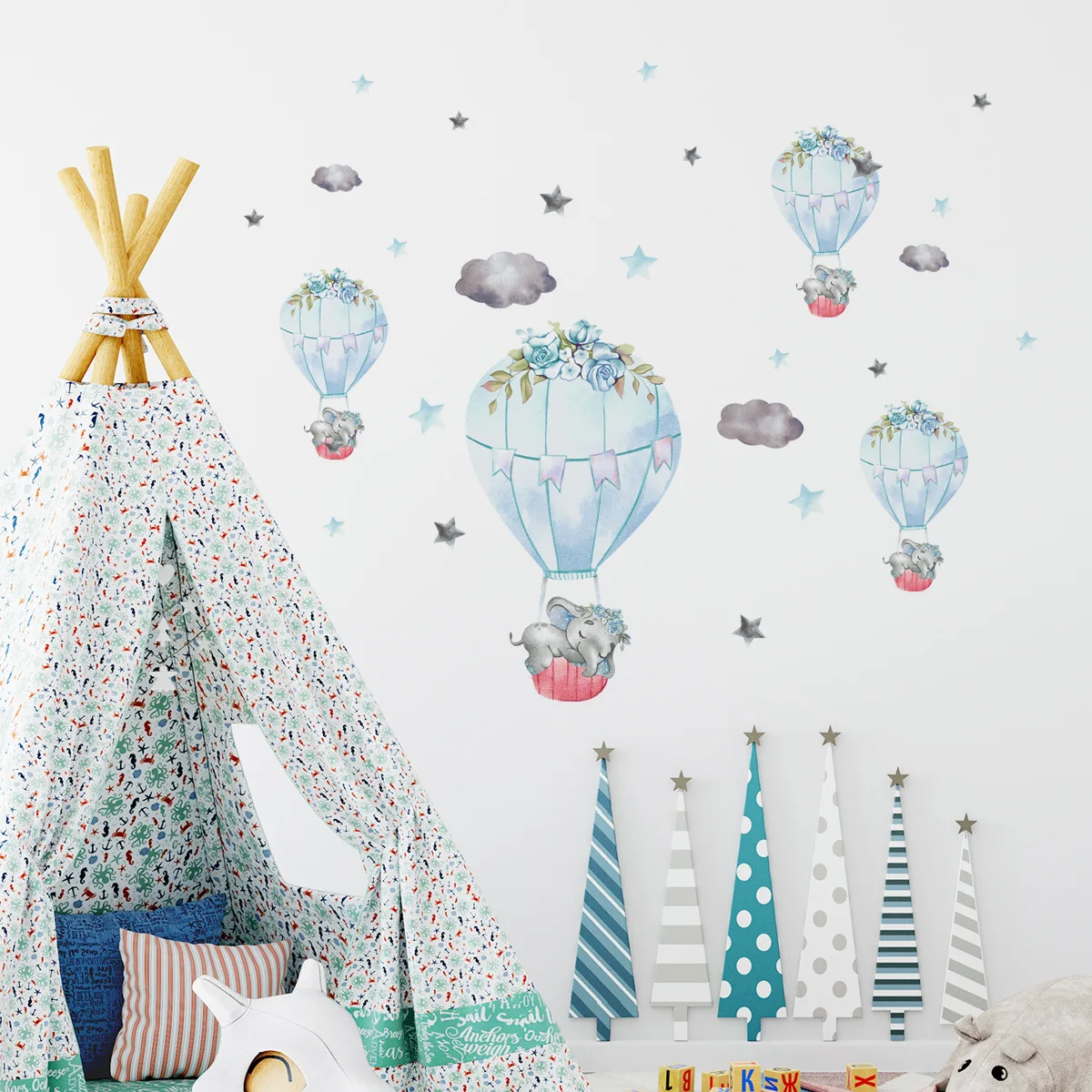 Наклейки на стену в виде маленького слона, воздушного шара, облака, Мультяшные наклейки на стену для гостиной, декоративные наклейки на стен...
Наклейки на стену в виде маленького слона, воздушного шара, облака, Мультяшные наклейки на стену для гостиной, декоративные наклейки на стен...