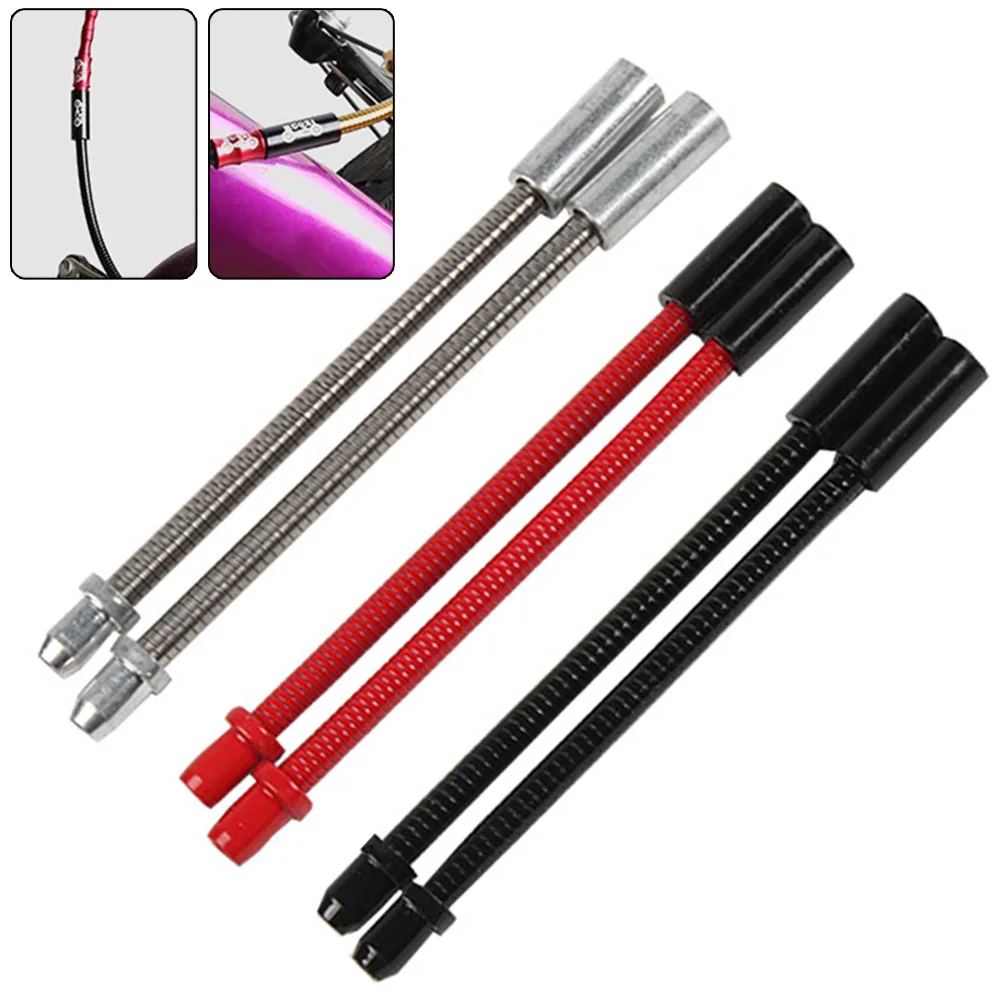 1pair Spring V Brake Noodle Stainless Steel MTB Bike Brake Bend Tube Cable Guide Bicycle Brake Pipe Replacement Accessories
1pair Spring V Brake Noodle Stainless Steel MTB Bike Brake Bend Tube Cable Guide Bicycle Brake Pipe Replacement Accessories