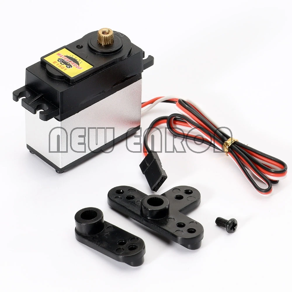 Новый ENRON 15 кг металлический Серводвигатель рулевого управления E1501 RC для HSP Crawler Car 1/10 1/8 RC Racing
Новый ENRON 15 кг металлический Серводвигатель рулевого управления E1501 RC для HSP Crawler Car 1/10 1/8 RC Racing