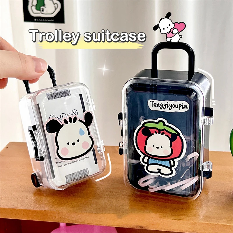 Creative Transparent Mini Luggage Case Styling Storage Box Simple Portable Jewelry Storage Box Desktop Organizer Candy Case
Creative Transparent Mini Luggage Case Styling Storage Box Simple Portable Jewelry Storage Box Desktop Organizer Candy Case