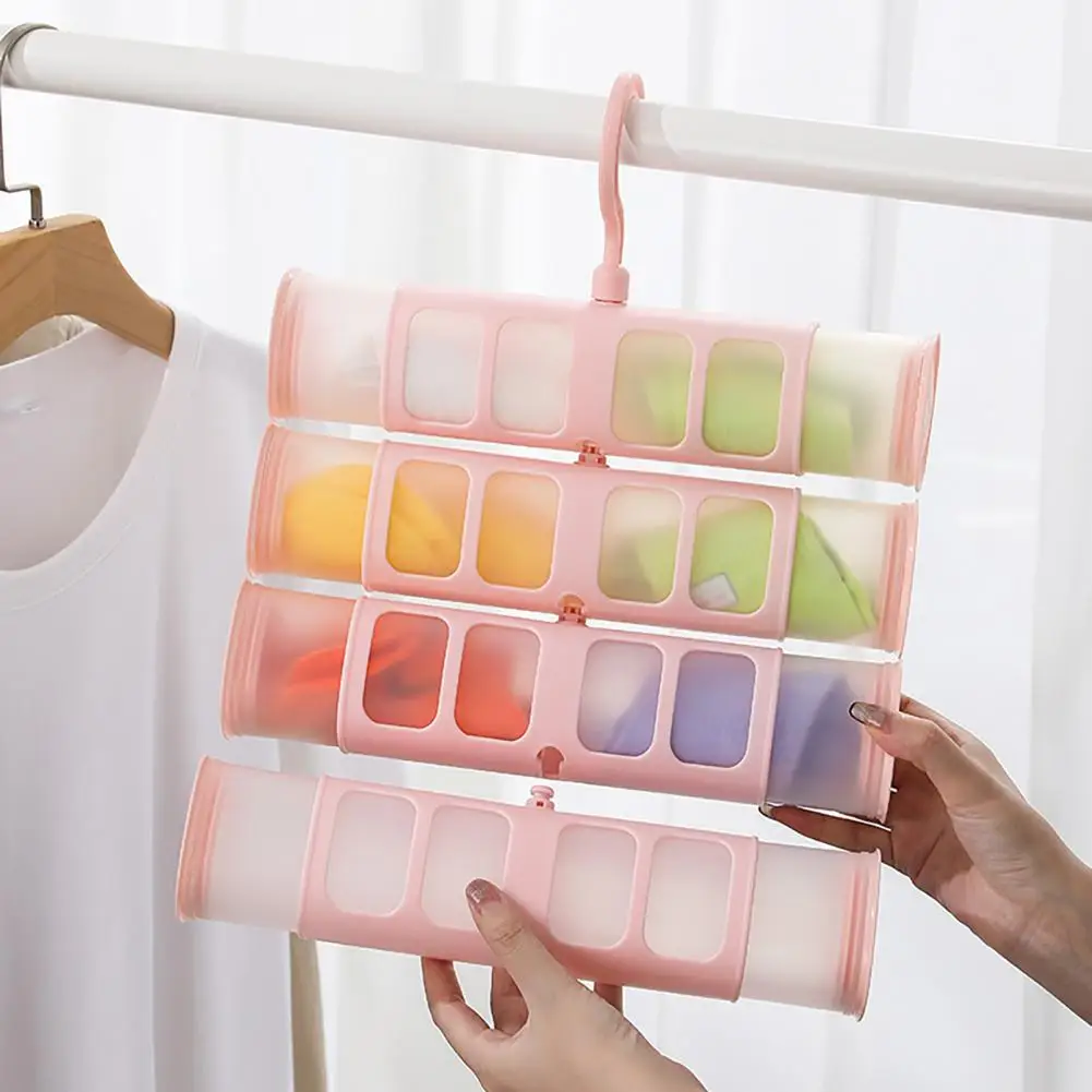 Hot Sale Underwear Storage Rack Hanging Style Large Capacity Dustproof Clothing Sock Storage Box for Household
Hot Sale Underwear Storage Rack Hanging Style Large Capacity Dustproof Clothing Sock Storage Box for Household