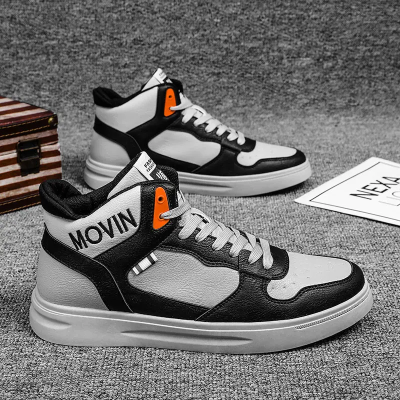 Мужская обувь, осень/зима, высокие кроссовки, модная трендовая обувь, кожаные термальные кроссовки в Корейском стиле, повседневные мужские ...
Мужская обувь, осень/зима, высокие кроссовки, модная трендовая обувь, кожаные термальные кроссовки в Корейском стиле, повседневные мужские ...