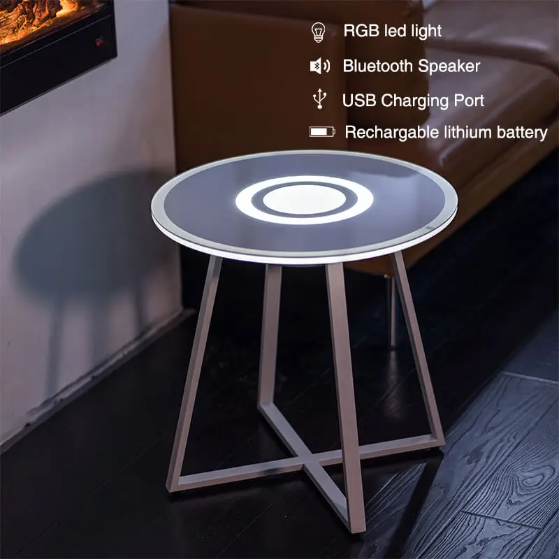 Fashion 2021 ligent lighting system breathing light LED RGB 8W music ligent tea coffee table
Fashion 2021 ligent lighting system breathing light LED RGB 8W music ligent tea coffee table