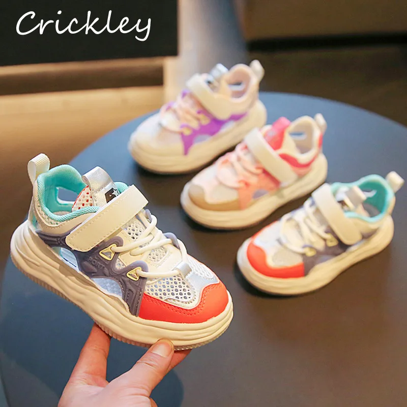 Summer Kids Sneakers Fashion Patchwork Mesh Sports Shoes For Boys Girls Hollow Soft Breathable Toddler Children Running Shoes
Summer Kids Sneakers Fashion Patchwork Mesh Sports Shoes For Boys Girls Hollow Soft Breathable Toddler Children Running Shoes