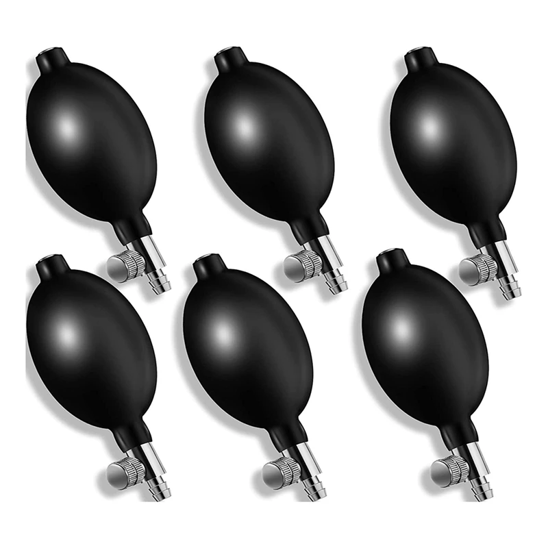 6 Pieces Replacement Inflation Bulb Pump Adjustable Hand Squeeze Pump Manual Sphygmomanometer Bulb
6 Pieces Replacement Inflation Bulb Pump Adjustable Hand Squeeze Pump Manual Sphygmomanometer Bulb