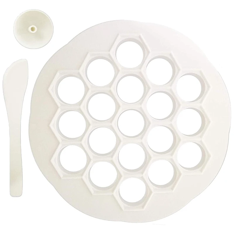 Russian Ravioli Maker Mould (19 Holes), Food Grade Plastic Pelmeni Mould Dishwasher Safe Pelmeni & Pierogi Maker
Russian Ravioli Maker Mould (19 Holes), Food Grade Plastic Pelmeni Mould Dishwasher Safe Pelmeni & Pierogi Maker