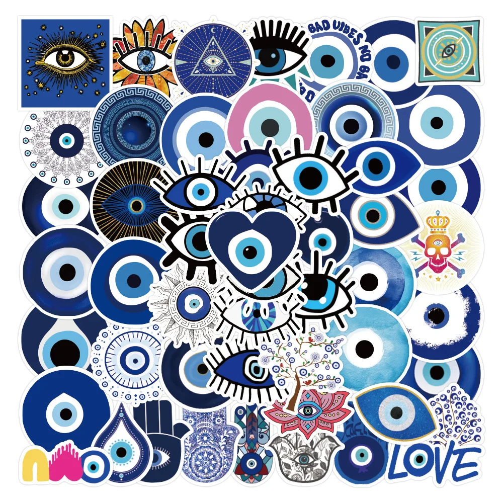 Stickers Turkish Evil Eye Notebook Car Phone Case Sticker Laptop Scrapbooking Skateboard Children's Stickers Motorcycle Skates
Stickers Turkish Evil Eye Notebook Car Phone Case Sticker Laptop Scrapbooking Skateboard Children's Stickers Motorcycle Skates