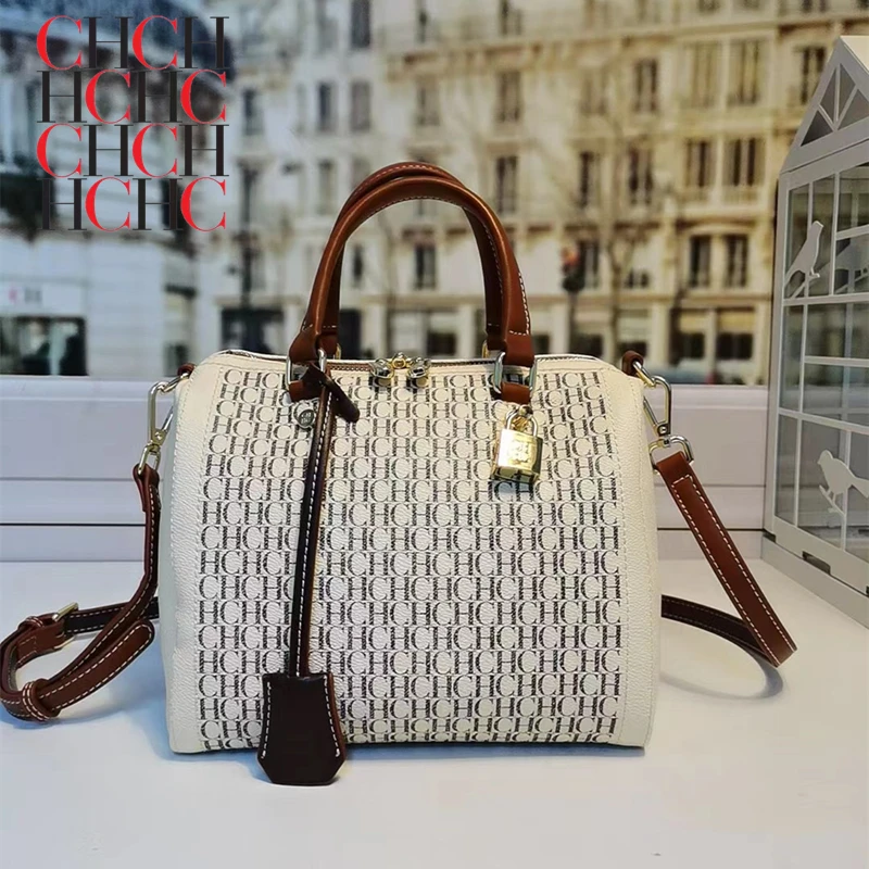 CHCH HCHC 100% Genuine Leather Women Casual Top-handle Boston Bag Luxury Brand Designer Purses and Handbags Casual Shopping Tote
CHCH HCHC 100% Genuine Leather Women Casual Top-handle Boston Bag Luxury Brand Designer Purses and Handbags Casual Shopping Tote