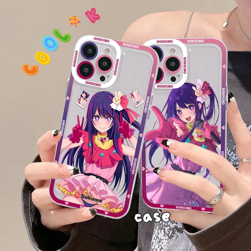 Ai Hoshino Oshi no Ko Phone Case For iPhone 13 14 Pro Max XS XR 12 11 Pro 13 Mini 6 7 8 Plus Soft Clear Back Cover
Ai Hoshino Oshi no Ko Phone Case For iPhone 13 14 Pro Max XS XR 12 11 Pro 13 Mini 6 7 8 Plus Soft Clear Back Cover