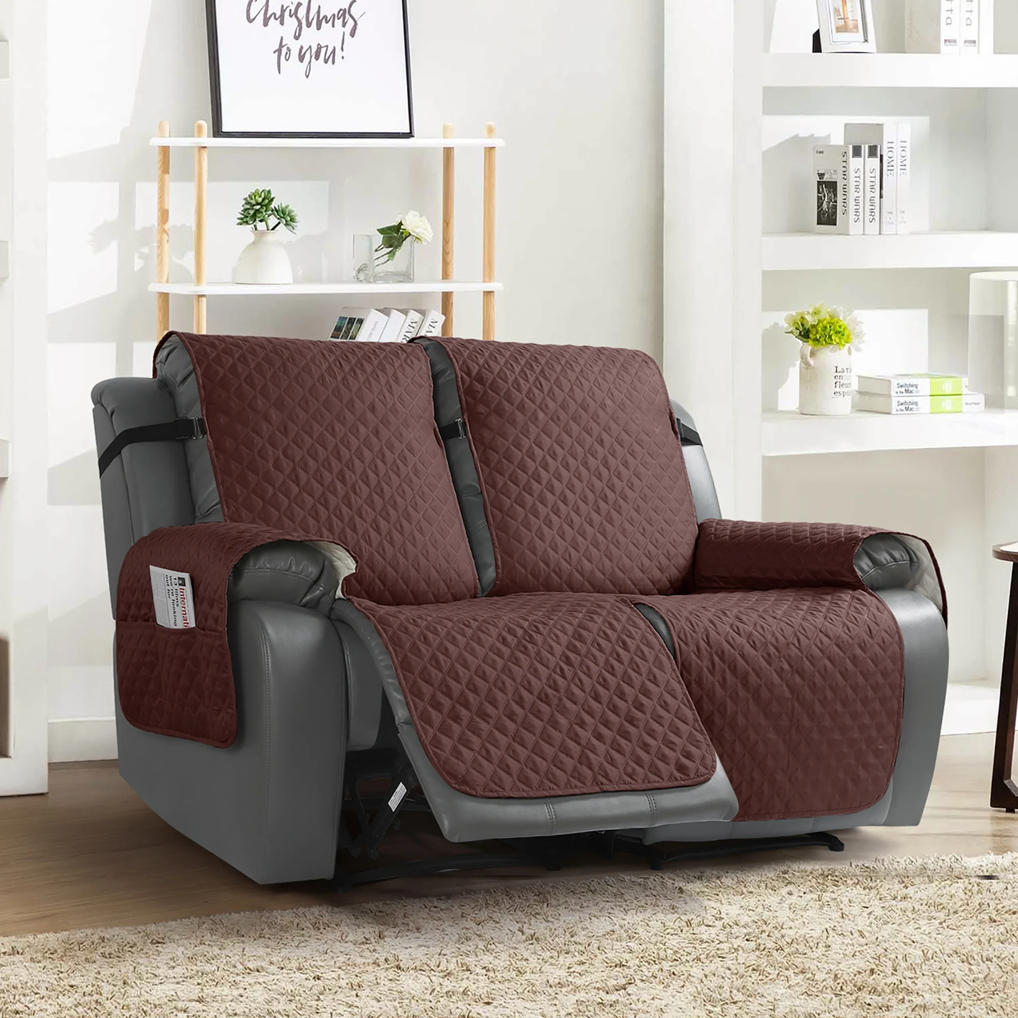 Recliner Sofa Cover, Reclining Couch Slipcover Motion Recliner Chair Cover Furniture Protector Coffee
Recliner Sofa Cover, Reclining Couch Slipcover Motion Recliner Chair Cover Furniture Protector Coffee