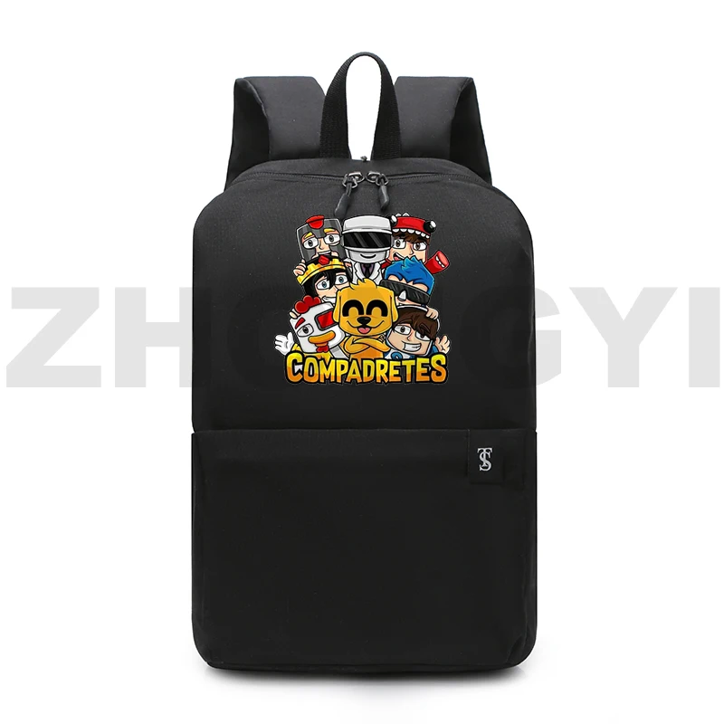 Mikecrack Backpacks for School Teenagers Girls Anime Zipper Compadretes Bookbag Los Compas Team Back Pack Student Back To School
Mikecrack Backpacks for School Teenagers Girls Anime Zipper Compadretes Bookbag Los Compas Team Back Pack Student Back To School