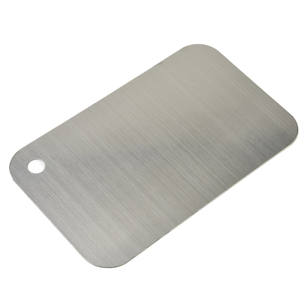 1PC Cutting Board Portable Kitchenware Stainless Steel Heavy Duty Chopping Board For Home Kitchen Convenient Handle Vegetables
1PC Cutting Board Portable Kitchenware Stainless Steel Heavy Duty Chopping Board For Home Kitchen Convenient Handle Vegetables